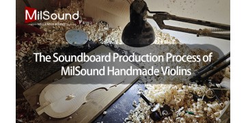 The Soundboard Production Process of MilSound Handmade Violins
