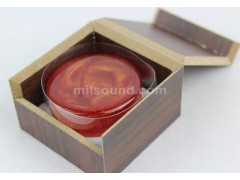 Leto quality rosin #8004, containing gold powder, wooden box, for Violin, Viola, Cello