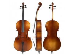 4/4-1/8 Solid Wood Cello for Beginner and Intermediate Levels