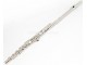 Silver/Nickel Plated C Key Cupronickel Flute, Open/Closed Hole, 16 Holes, with Split E Mechanism