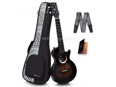 Tenor Solid Mahogany Ukulele, Taimane Signature, for Beginner and Intermediate Levels, Two Colors Selectable